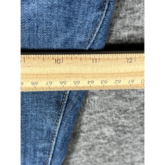 Judy Blue Jean Women 3XL Blue Straight Fit‎ Stretch Dark Wash Denim 36x26 - Picture 8 of 13